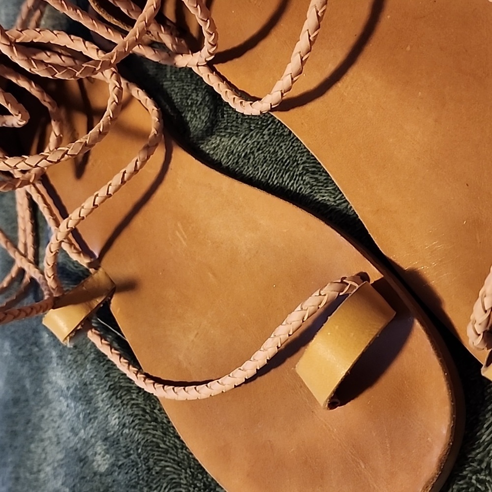 Boho Ankle Wrap Jeffrey Cambell sandals - Picture 2 of 5